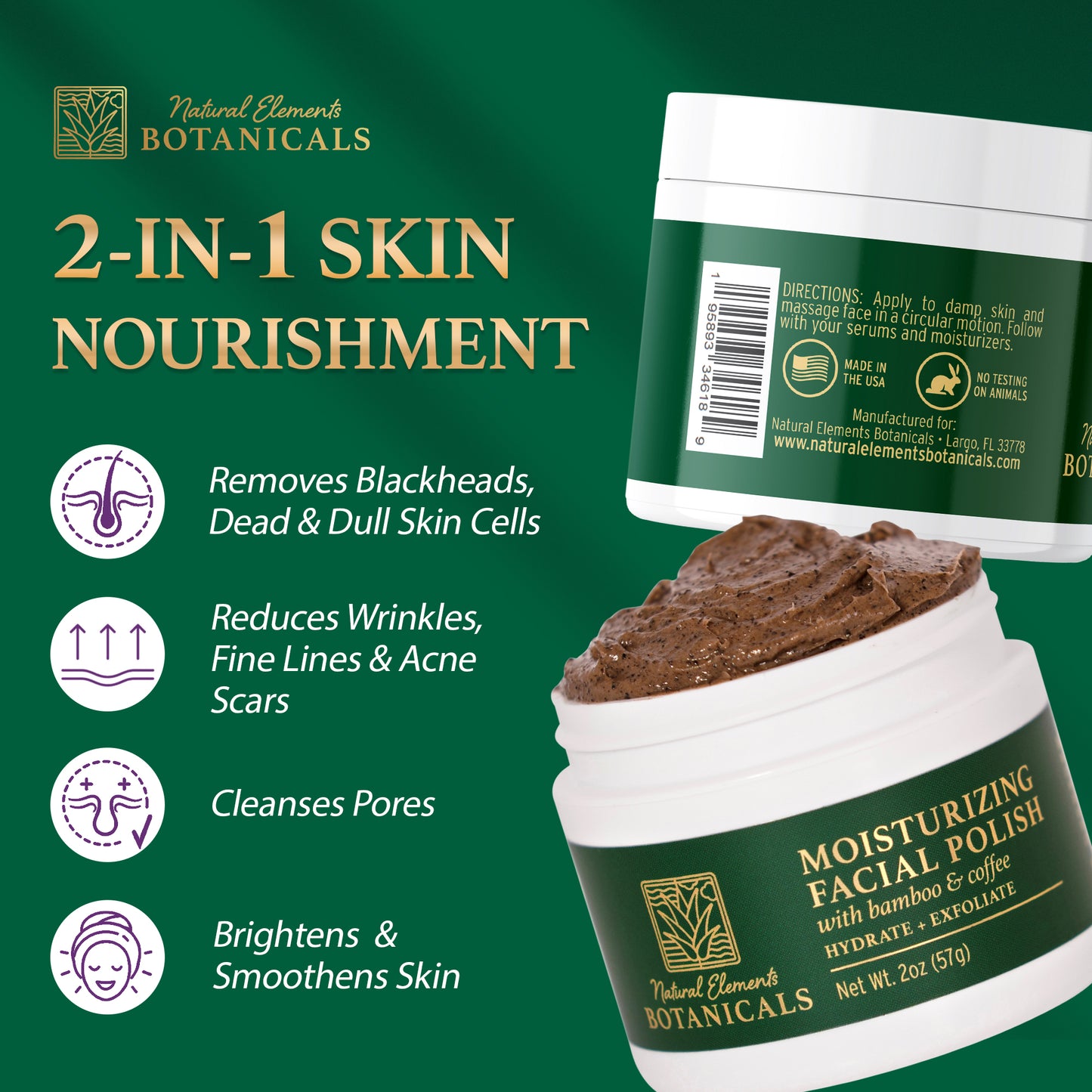 Moisturizing Facial Polish (2 oz)
